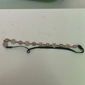 Flower headband girl hairpiece